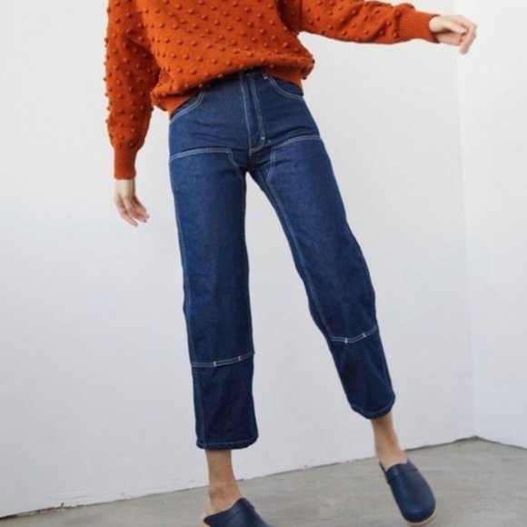 TRADE Rudy Jude indigo utility jeans size 2 for smaller size - Picture 1 of 1